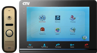 Комплект цветного IP видеодомофона CTV-DP2700IP